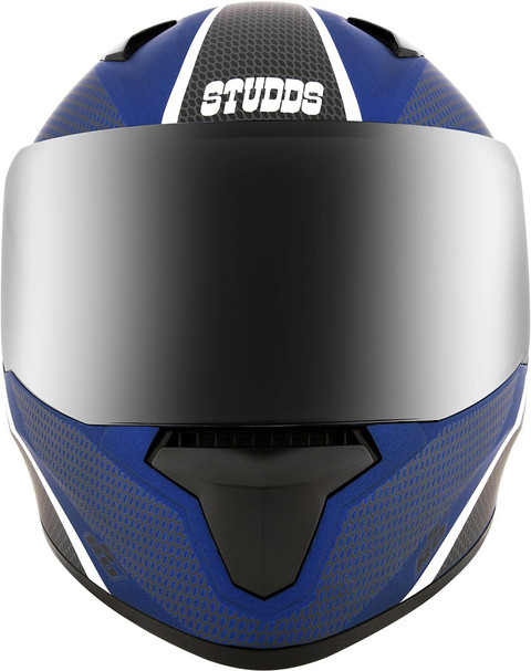 STUDDS THUNDER D3 FULL FACE WITH CLEAR VISOR Motorbike Helmet