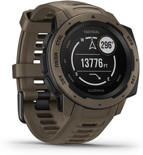 GARMIN Instinct Tactical Rugged Outdoor Watch, Multi GNSS