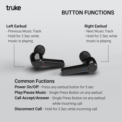 truke Fit Buds Bluetooth