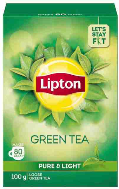 Lipton Pure Light Green Tea Green Tea Box
