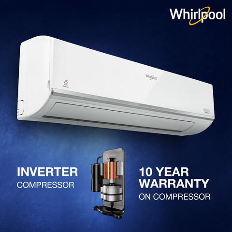 Whirlpool Ton Star Split Inverter AC White