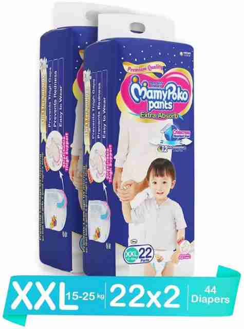 MamyPoko XXL 22 - XXL - Buy 2 MamyPoko Pant Diapers | Flipkart.com