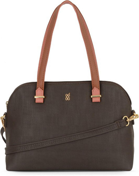 Buy Baggit Women Brown Shoulder Bag Dark Brown Online Best Price