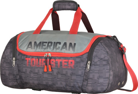 AMERICAN TOURISTER GRID Duffel Without Wheels Grey Price in