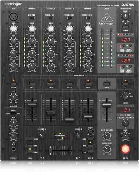 週末セールBEHRINGER DJX750 DJミキサー Behringer Pro Mixer DJX750 5-channel DJ Mixer