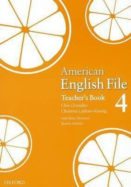 American English File Level 4: Teacher's Book: Buy American English ...