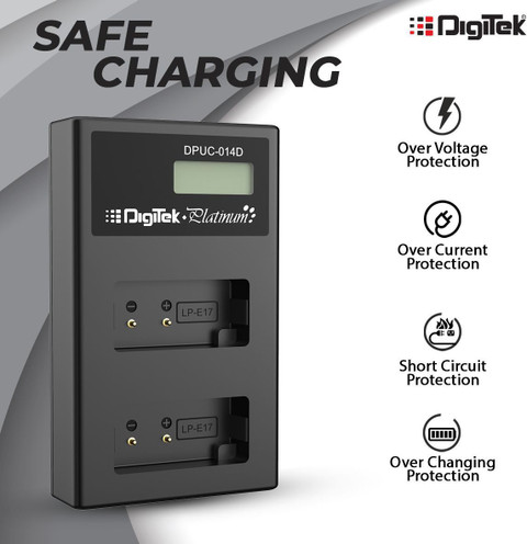 DIGITEK DPUC-014-LPE17 Camera Battery Charger