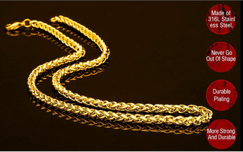 DMJ 21Inch Premium (High Quality) Finely Detailed Rassa Chain in