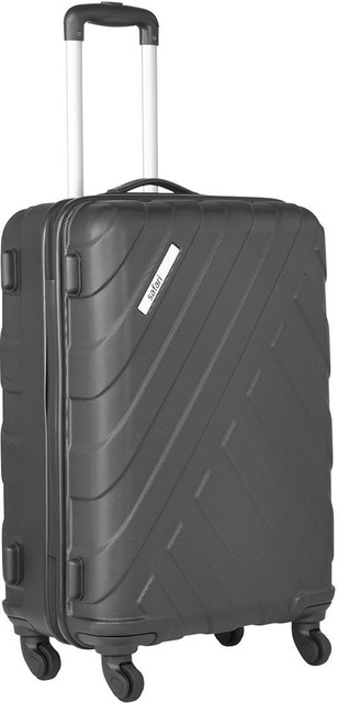 SAFARI HARBOUR 4W 65 BLACK TROLLEY BAG Expandable Check-in