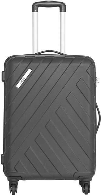 SAFARI HARBOUR 4W 65 BLACK TROLLEY BAG Expandable Check-in
