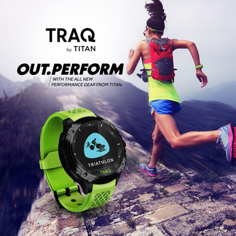 TRAQ by Titan Triathlon Smartwatch