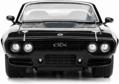 ミニカー FAST&FURIOUS JETTA VS PLYMOUTH GTX Jada Fast and Furious 1:24 FF8 1972 Plymouth GTX Diecast Car Toys
