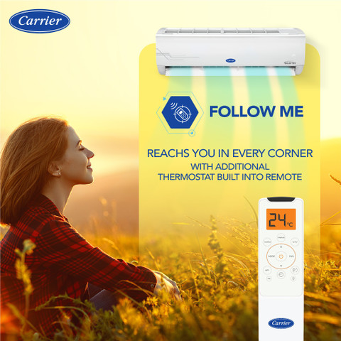 CARRIER in Convertible Cooling Ton Star Split Inverter AC White