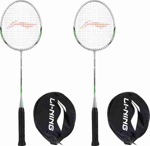 LI-NING XP-80-IV Grey, Blue Strung Badminton Racquet - Buy LI-NING XP ...