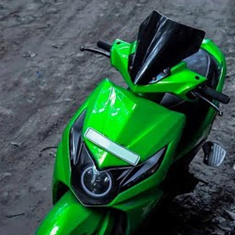 Sms traders Uni Visor bk01 Bike Headlight Visor Price in India