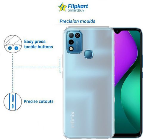 Coque Arrière Pour Batterie Infinix Hot 10 Play - Bleu - Neuf