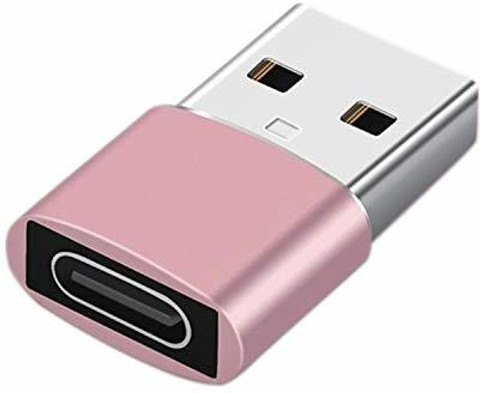 ULTRABYTES USB To Type C Adapter USB C Female to USB Male Adapter,  USB to Type C Charging Adapter Compatible with Laptops, Power Banks,