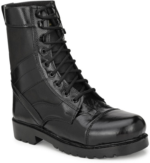 Dms Shoes Army Shoes Black Dms Shoes In Black Army Ncc Size-11 For