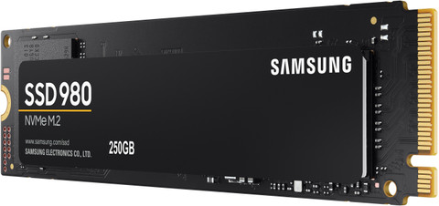 Samsung 980 250 GB Laptop, Desktop Black PCIe NVMe Internal Solid