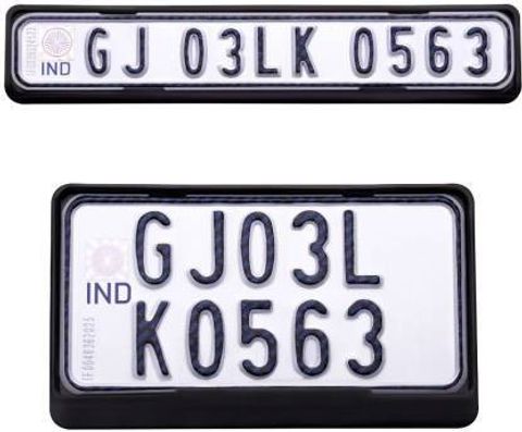 Auto Oprema SZ-R Bike Number Plate Price in India - Buy Auto