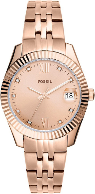 Fossil Scarlette Mini Fossil Rose Gold Watch Womens Rose Gold-Tone - Main Image