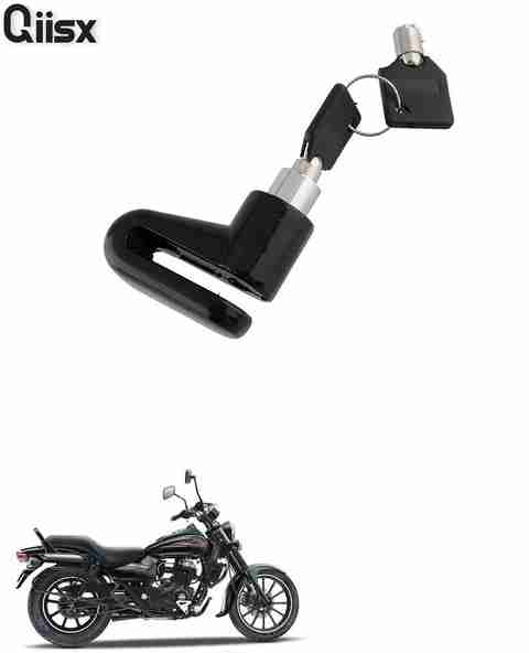 Qiisx Bajaj Avenger 150 Street Motorcycle Lock Security Anti Theft