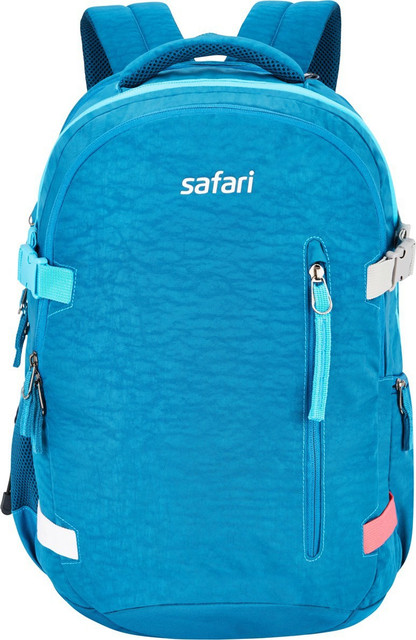 SAFARI Signature Blue 42 L Laptop Backpack Blue Price in India