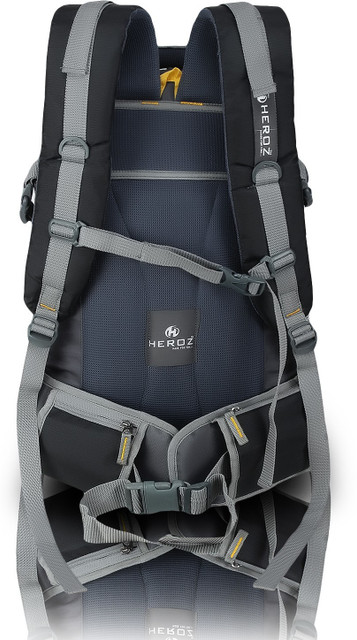 HEROZ HAMMER 45 L Laptop Backpack Black - Price in India