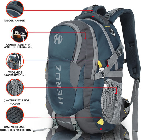 Compact Backpack For Laptop With Water Bottle Holder MaH Laptop