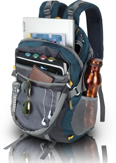 ハマヒロ HEROZ Hammer 35 Ltrs Travel Laptop Backpack [Water Resistant] Slim