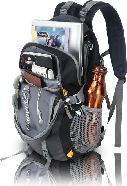 HEROZ HAMMER 45 L Laptop Backpack Black - Price in India