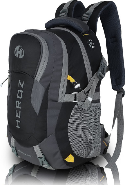 HEROZ HAMMER 45 L Laptop Backpack Black - Price in India