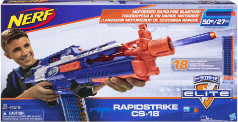 Nerf Elite Rapid Strike CS-18 Guns & Darts - Elite Rapid Strike CS