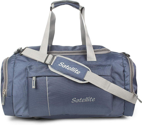 SATELLITE Leader Multi Pocket Heavy Duty Travel Bags Duffle Bag Organizer  I Gym Bag for Men Women Huge Capacity with Shoe Compartment Duffel