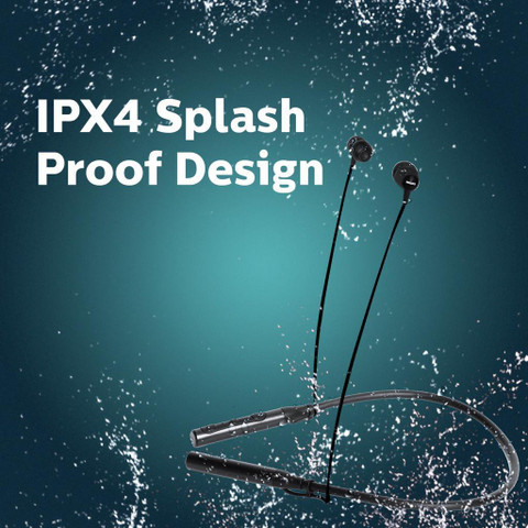 Wireless Headphones Philips Upbeat Tan2215bk Wireless Neckband