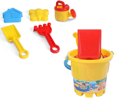 Blossom Set of Plain Beach Set Sand Toys For Kids Includes
