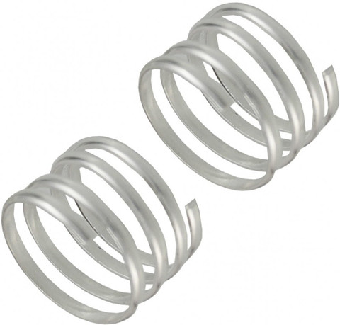 Pinkcity Twist Spiral Spring Metal Silver Plated Toe Ring Price in