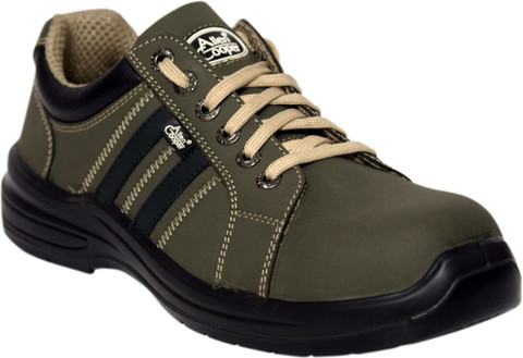 Allen Cooper Fiber Toe Nubuck Leather Safety Shoe