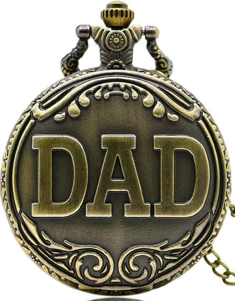 SB FASHION POINT DAD POCKET WATCH SBDAD02 ZINC Watch Metallic Pocket Watch  Chain
