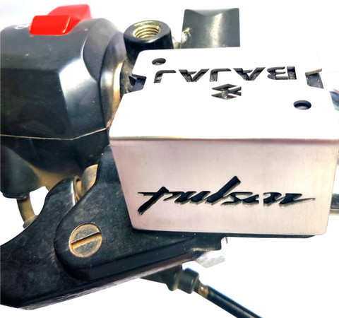 imad DSIC BRAKE OIL BOX COVER FOR BAJAJ PULSAR Bike Crash Guard