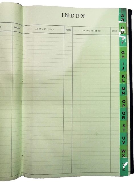 LRS Ledger Big Register Size - 80 GSM Thick Paper - Ledger Register ...