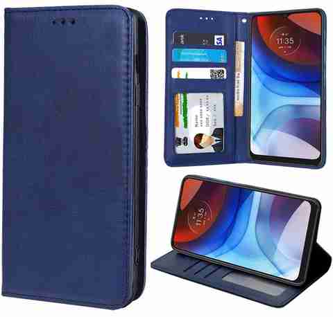 Unistuff Flip Cover for Motorola E7 Power, Moto E7 Power, Motorola