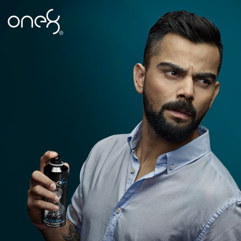 one8 by Virat Kohli Aqua Perfume Body Spray 200 ml-Men Perfume - Main Image