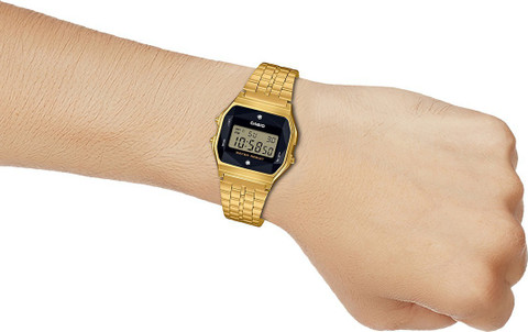 CASIO A159WGED-1DF Vintage ( A159WGED-1DF ) Digital Watch - For