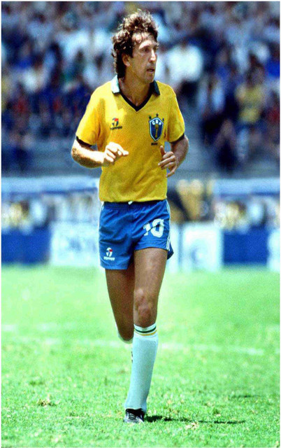 Zico Footballer Wall Poster For Room With Gloss Lamination M2