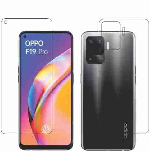 PR SMART Front and Back Tempered Glass for Oppo F19 Pro PR SMART