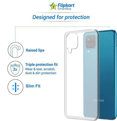 Flipkart SmartBuy Back Cover for Samsung Galaxy M12, Samsung