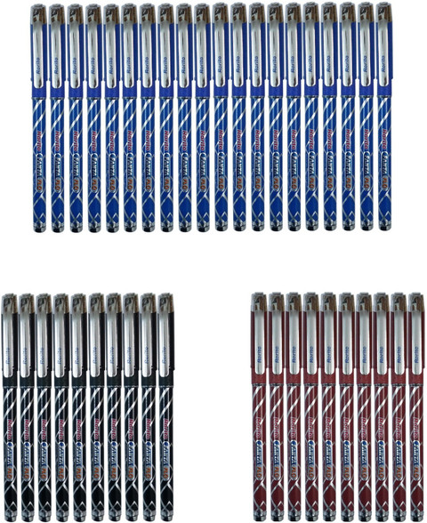 Rorito FANTA FLO FANTAFLO BALL PEN BLUE 20 BLACK 10 RED 10 PACK OF
