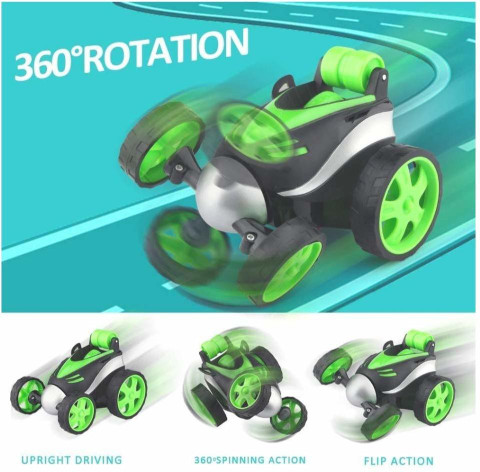 Shopinbiz Remote Control Car Rc Stunt Car for Boy Toys, 360