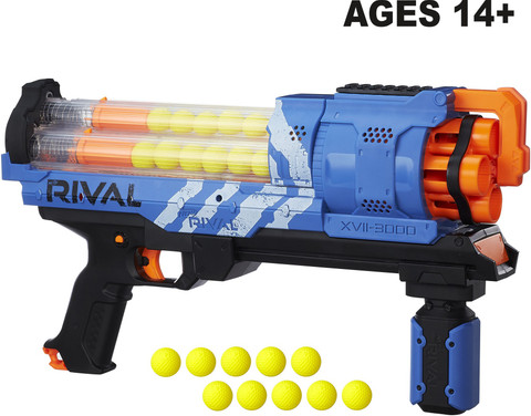 Nerf Rival Artemis XVII-3000 Toys for Kids Ages 14 and Up Guns Darts